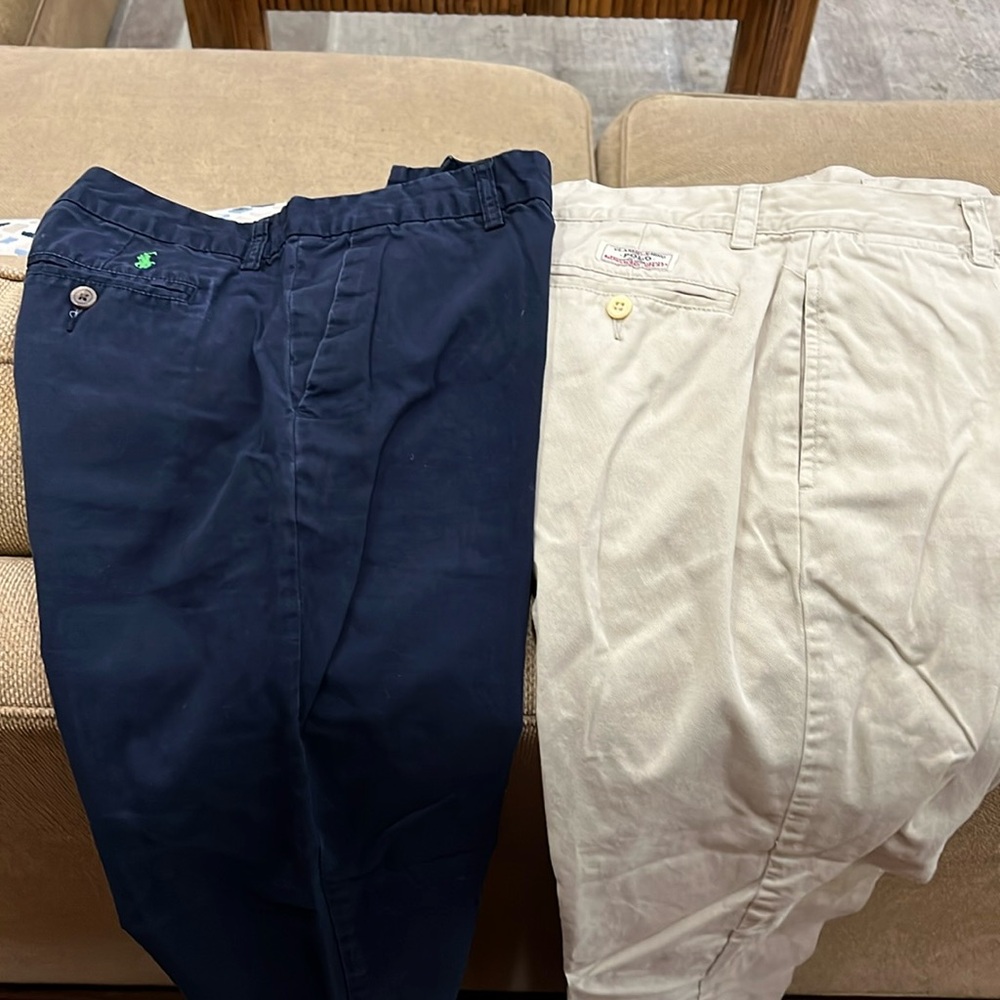 2 boy size 20 Polo pants